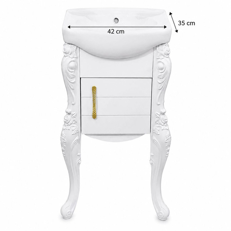 روشویی کابینتی مدل نیم پای سلطنتی 42 (اقساط 4 ماهه )