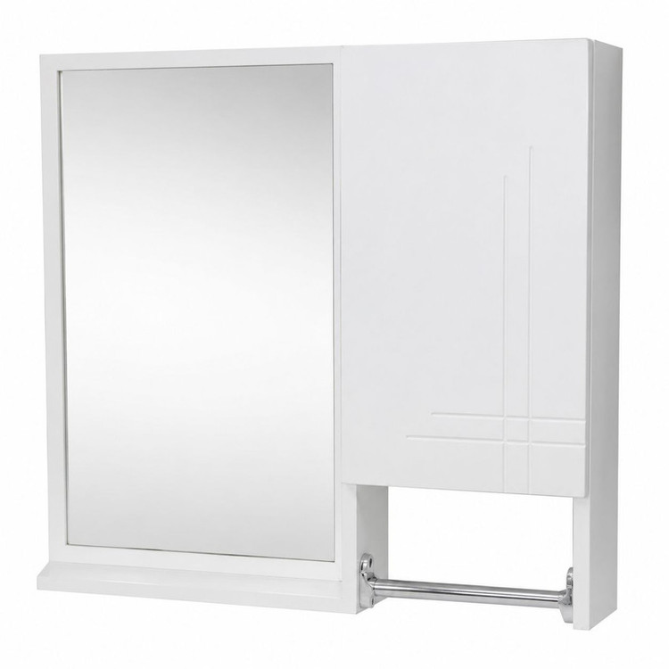 ست کابینت و روشویی مدل نیم پا به همراه آینه و باکس